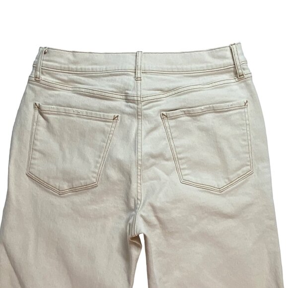 Ana Adaptive Beige Hook & Loop Fly Jeans For Women Size 30 - Picture 5 of 7